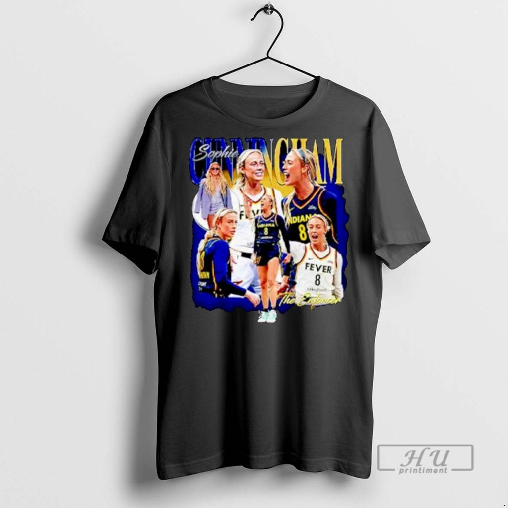 Officials Trending Sophie Cunningham Wnba Indiana Fever The Enforcer Ornaments Tee Shirt