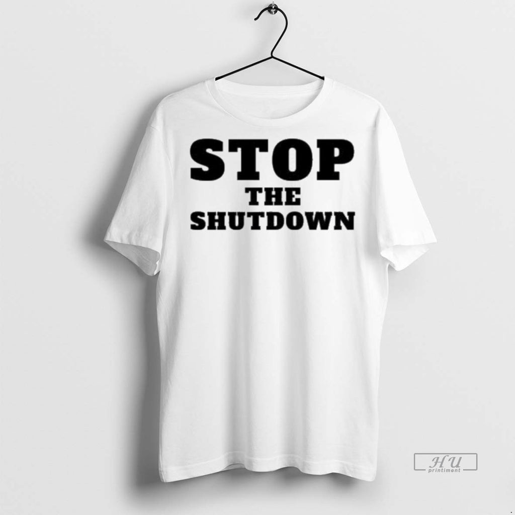 Officials Trending Stop The Shutdown Tee Shirt Sweater