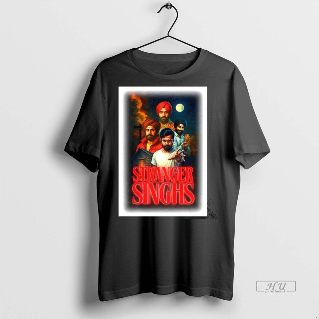 Officials Trending Stranger Singhs Indian Stranger Thingstv Series Parody Tee Shirt Sweater