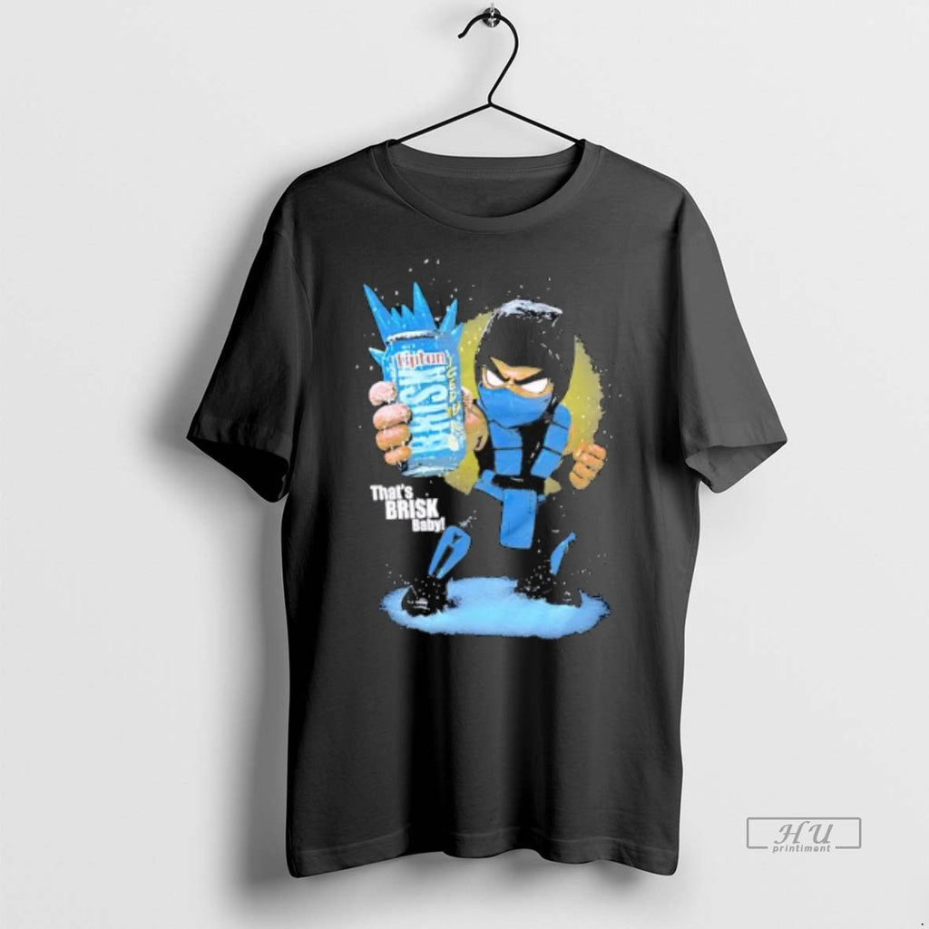 Officials Trending Sub Zero Lipton Brisk Iced Tea Thats Brisk Baby T Shirt Sweater