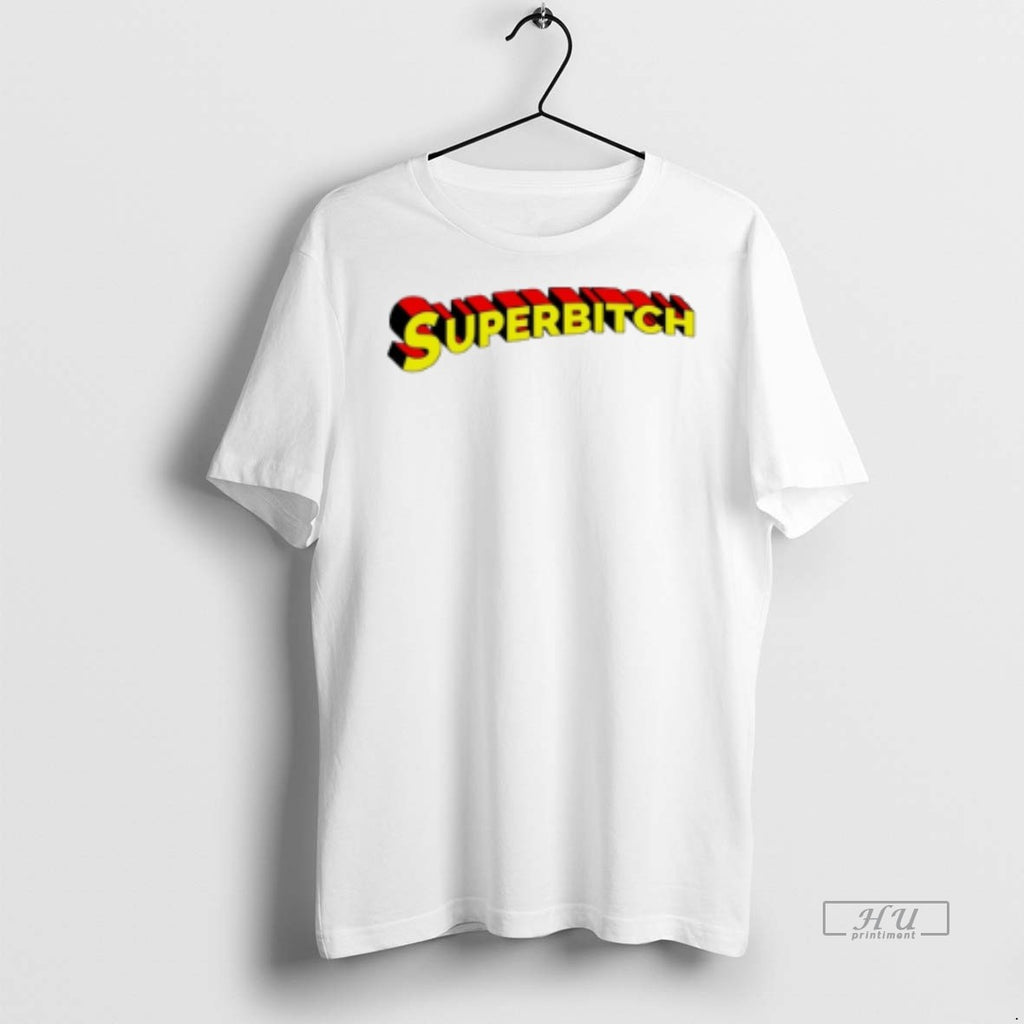 Officials Trending Superbitch Superman Logo T Shirt Sweater