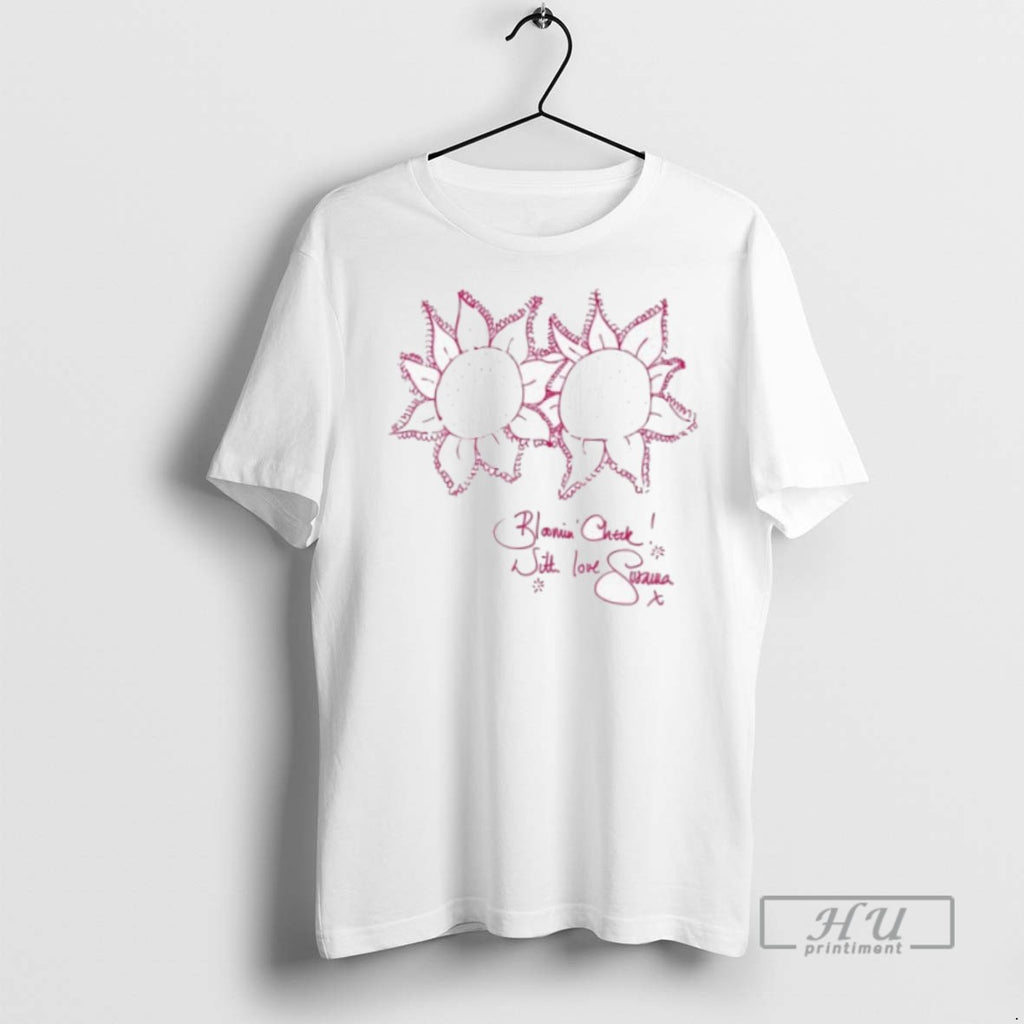 Officials Trending Susanna Reid Bloomin Check Sitt Love T Shirt