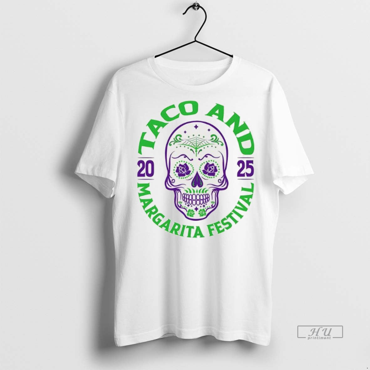 Officials Trending Taco And Margarita Festival 2025 Sugar Skull Tee Shirt Sweater