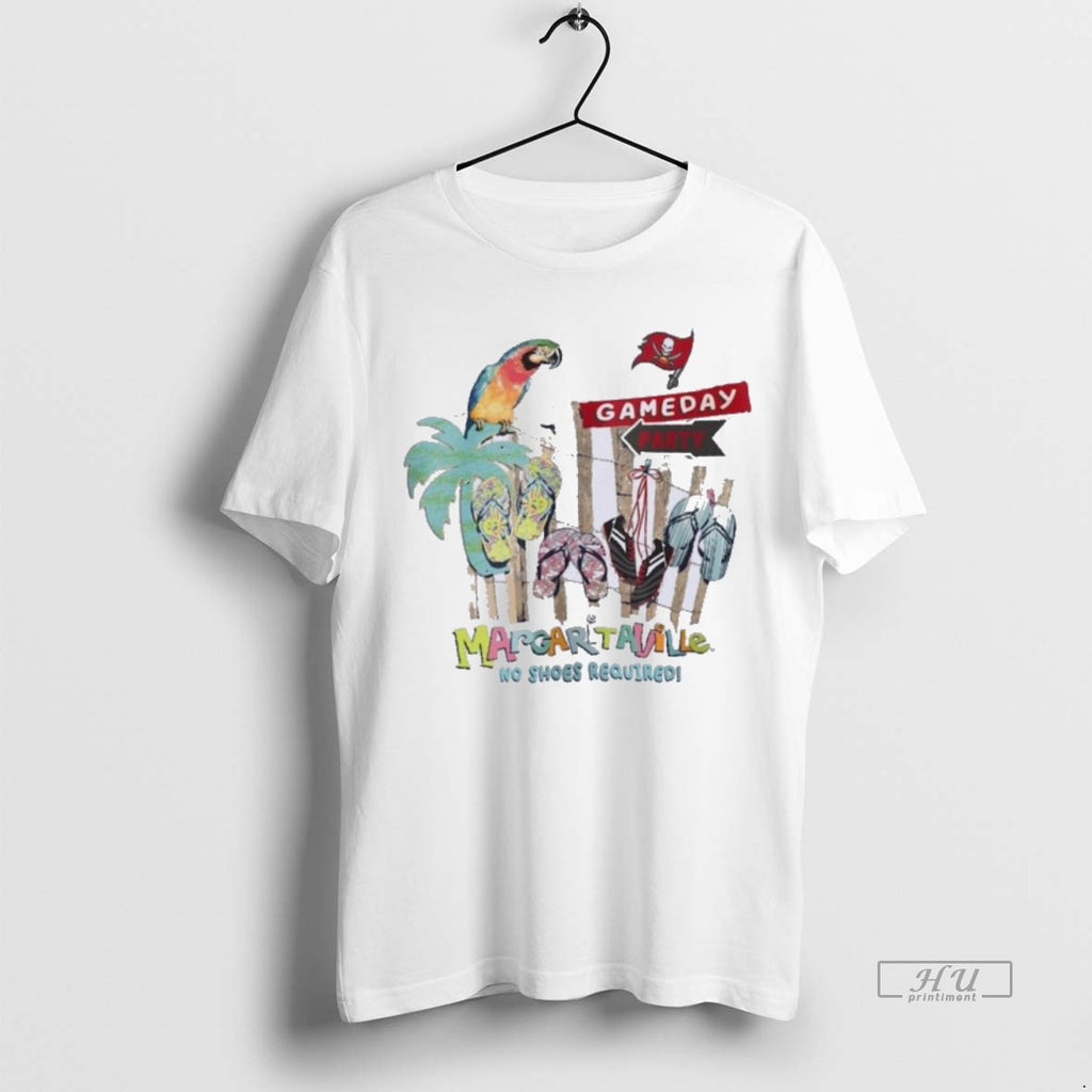 Officials Trending Tampa Bay Buccaneers Gameday Party Margaritaville No Shoes Required T Shirt Sweater