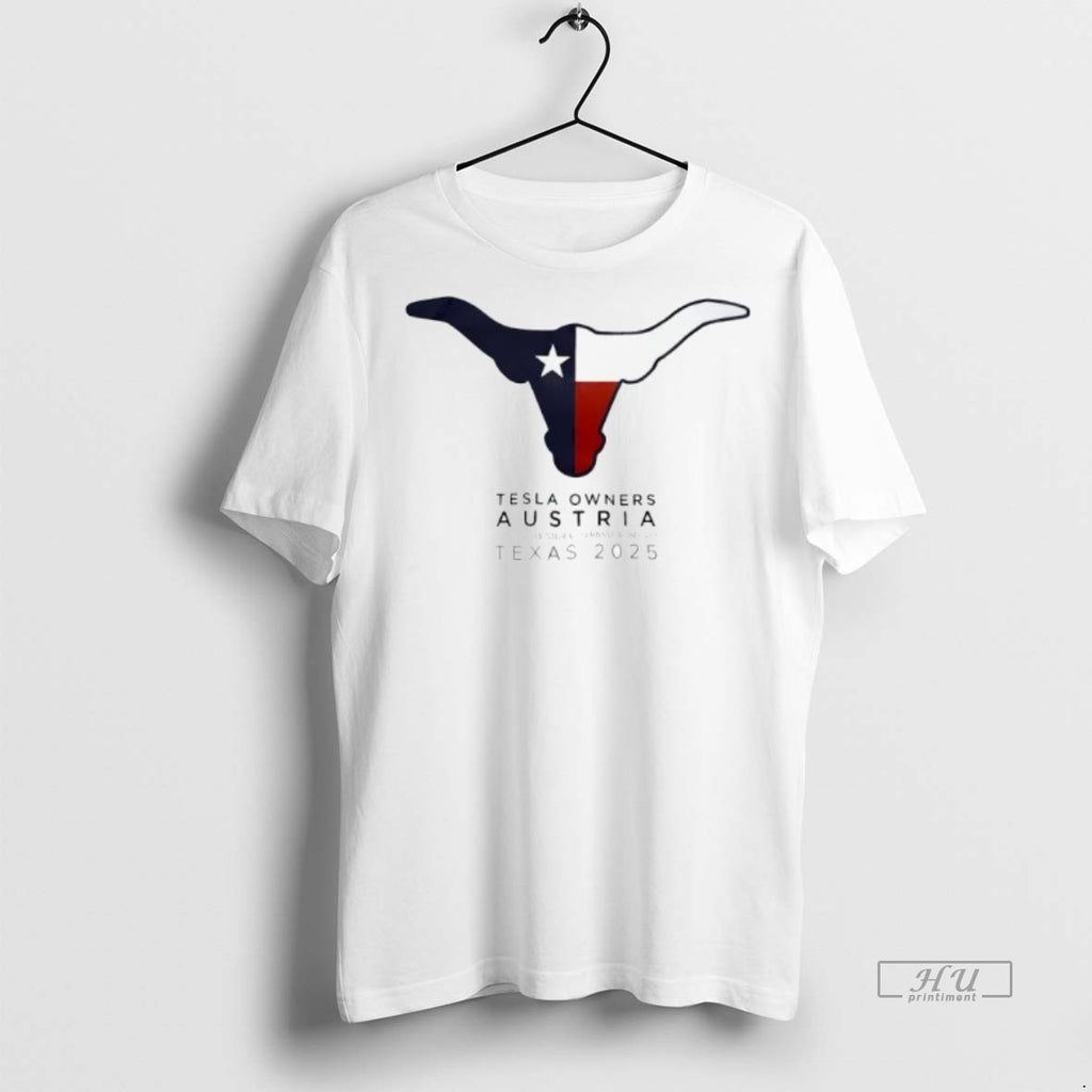 Officials Trending Tesla Owners Austria Club Giga Texas Tour Starbase Roadtrip Logo Tee Shirt Sweater