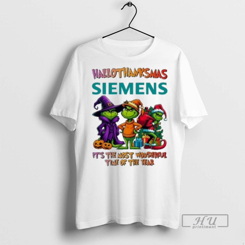 Officials Trending The Grinch Siemens Logo Hallothanksmas Its The Most Wonderful Time Of The Year