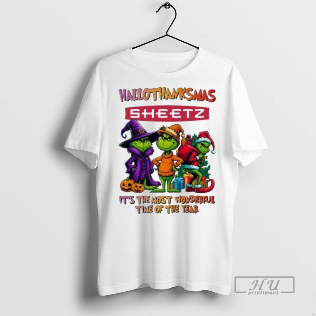 Officials Trending The Grinch Sheetz Logo Hallothanksmas Its The Most Wonderful Time Of The Year