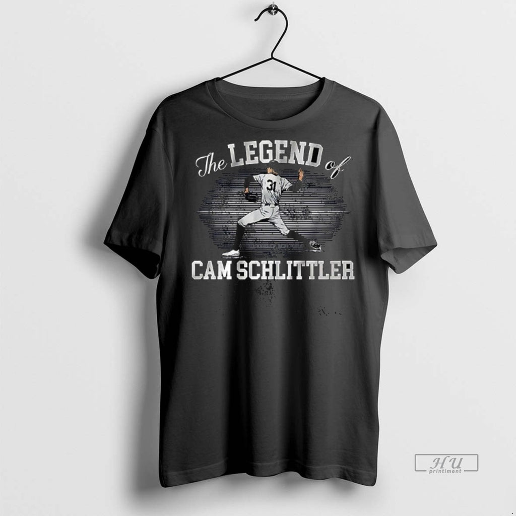 Officials Trending The Legend Of Cam Schlittler Signature Tee Shirt Sweater