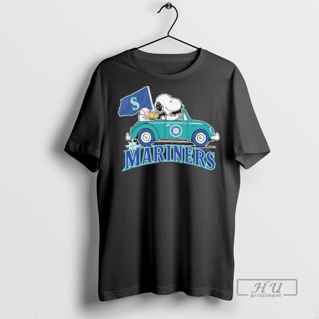 Officials Trending The Peanuts X Seattle Mariners Postseason 2025 T Shirt