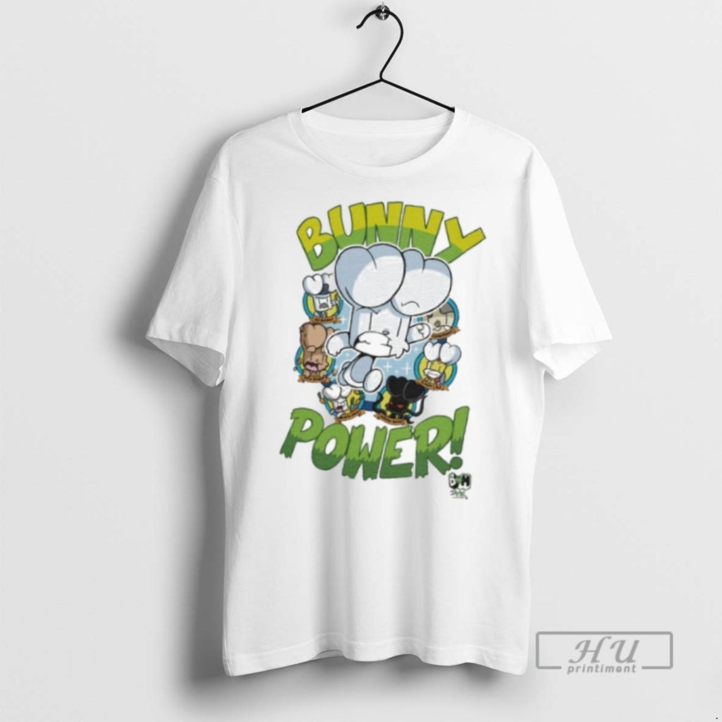 Officials Trending The Phoenix Comic Bunny Power Vs Monkey T Shirt