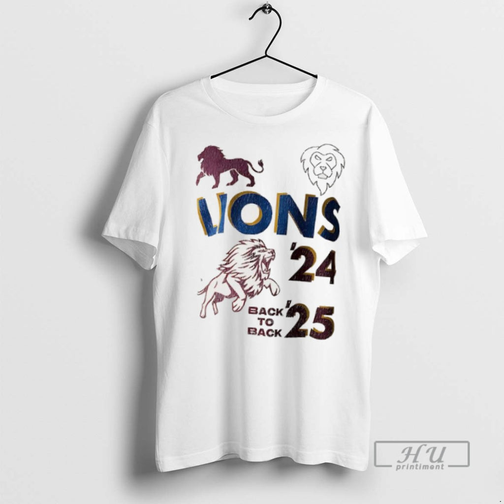 Officials Trending The Pride Of Brisbane Lions Back To Back 2024 2025 T Shirt