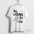 Officials Trending The Pride Of Brisbane Lions Back To Back 2024 2025 T Shirt