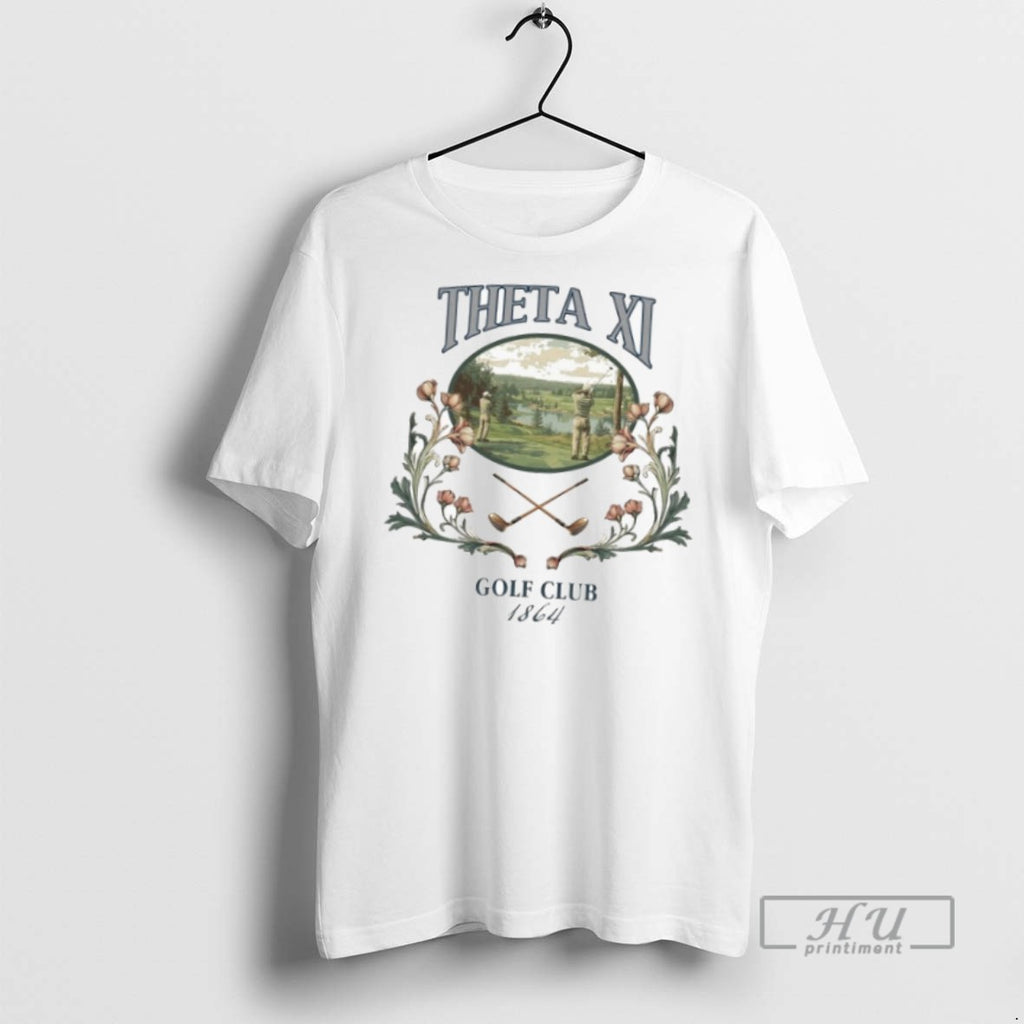 Officials Trending Theta Xi Golf Club 1864 T Shirt