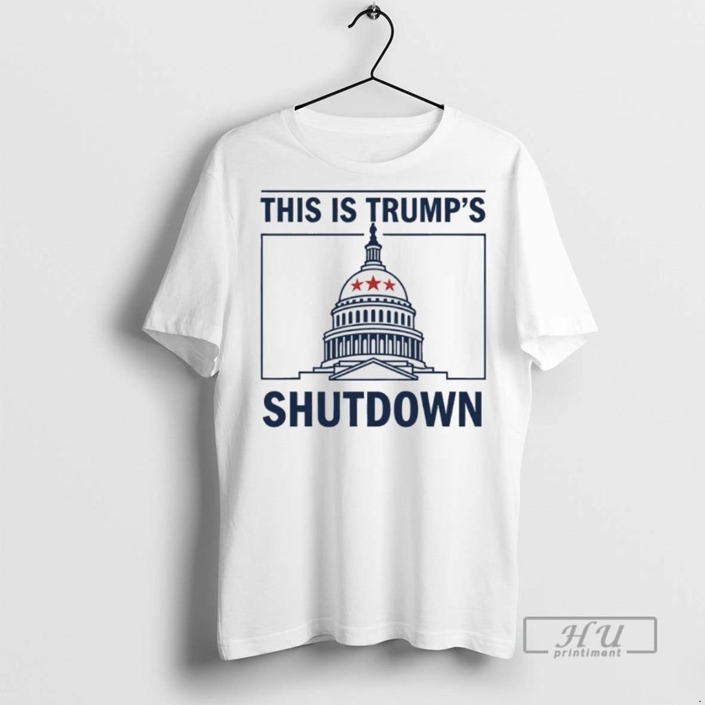 Officials Trending This Is Trump Shutdown White House 2025 Tee Shirt
