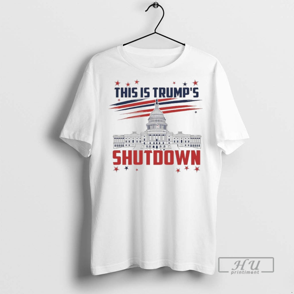 Officials Trending This Is Trumps White House Government Shutdown 2025 Tee Shirt