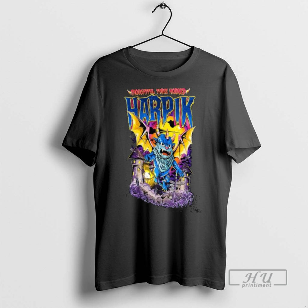 Officials Trending Thoughtful Three Horned Harpik T Shirt