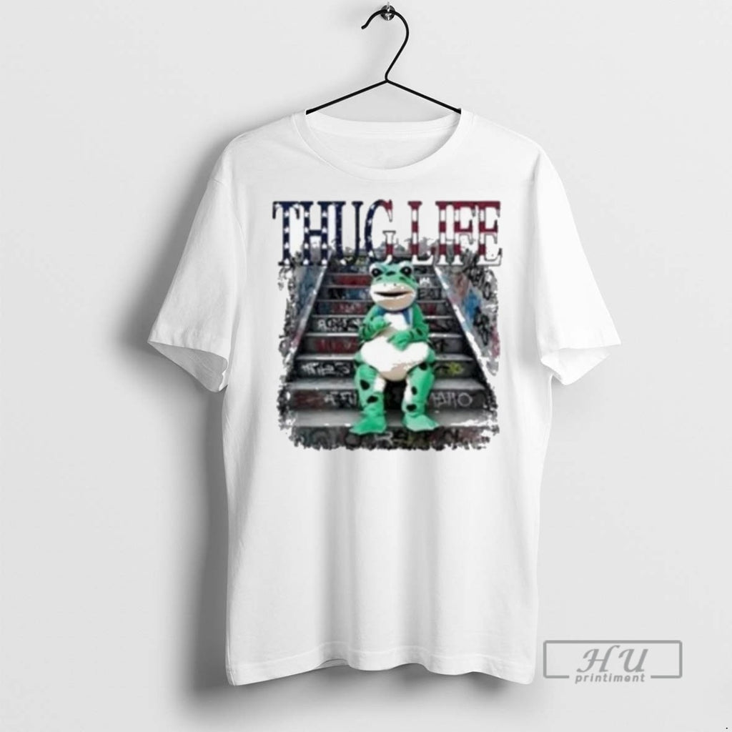 Officials Trending Thug Life Portland Frog Protest T Shirt Sweatshirt Hoodies
