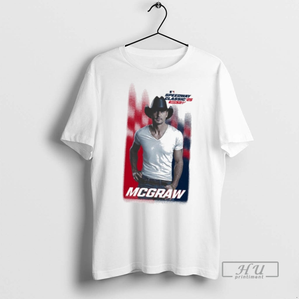 Officials Trending Tim Mcgraw X Mlb Speedway 2025 T Shirt