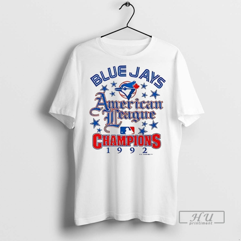 Officials Trending Toronto Blue Jays 1992 American League Champions Graphic Tee Shirt Sweatshirt Hoodies