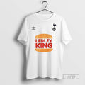 Officials Trending Tottenham Hotspur X Ledley King Hamburger Graphic Tee Shirt Sweatshirt Hoodies