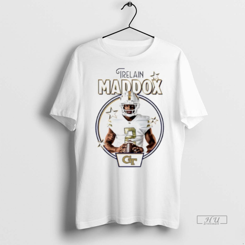 Officials Trending Trelain Maddox Georgia Tech Yellow Jackets Illustrated T Shirt Sweater