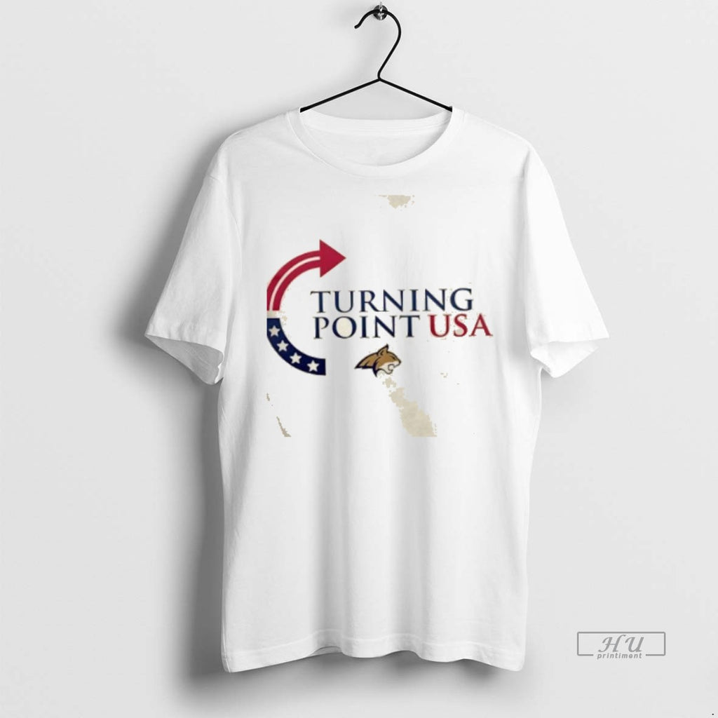 Officials Trending Turning Point Usa Charlie Kirk X Montana State Logo 2 Sided