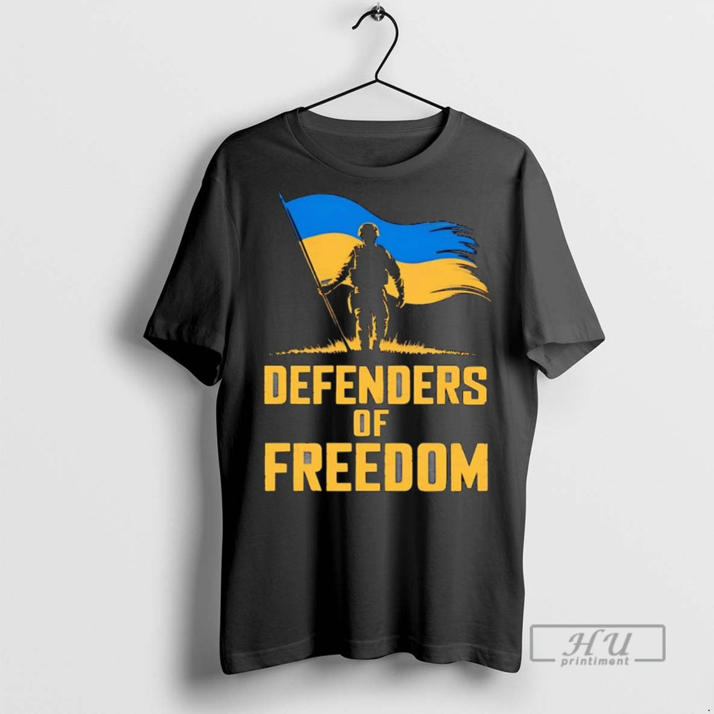 Officials Trending Ukraine Defenders Of Freedom Graphic Tee Shirt Sweatshirt Hoodies
