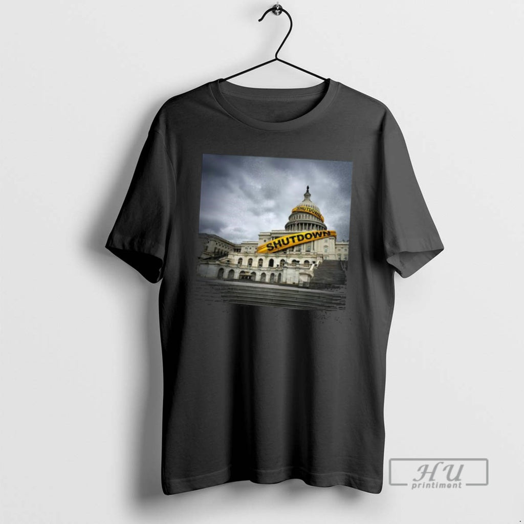 Officials Trending United States Capitol Building Government Shutdown T Shirt