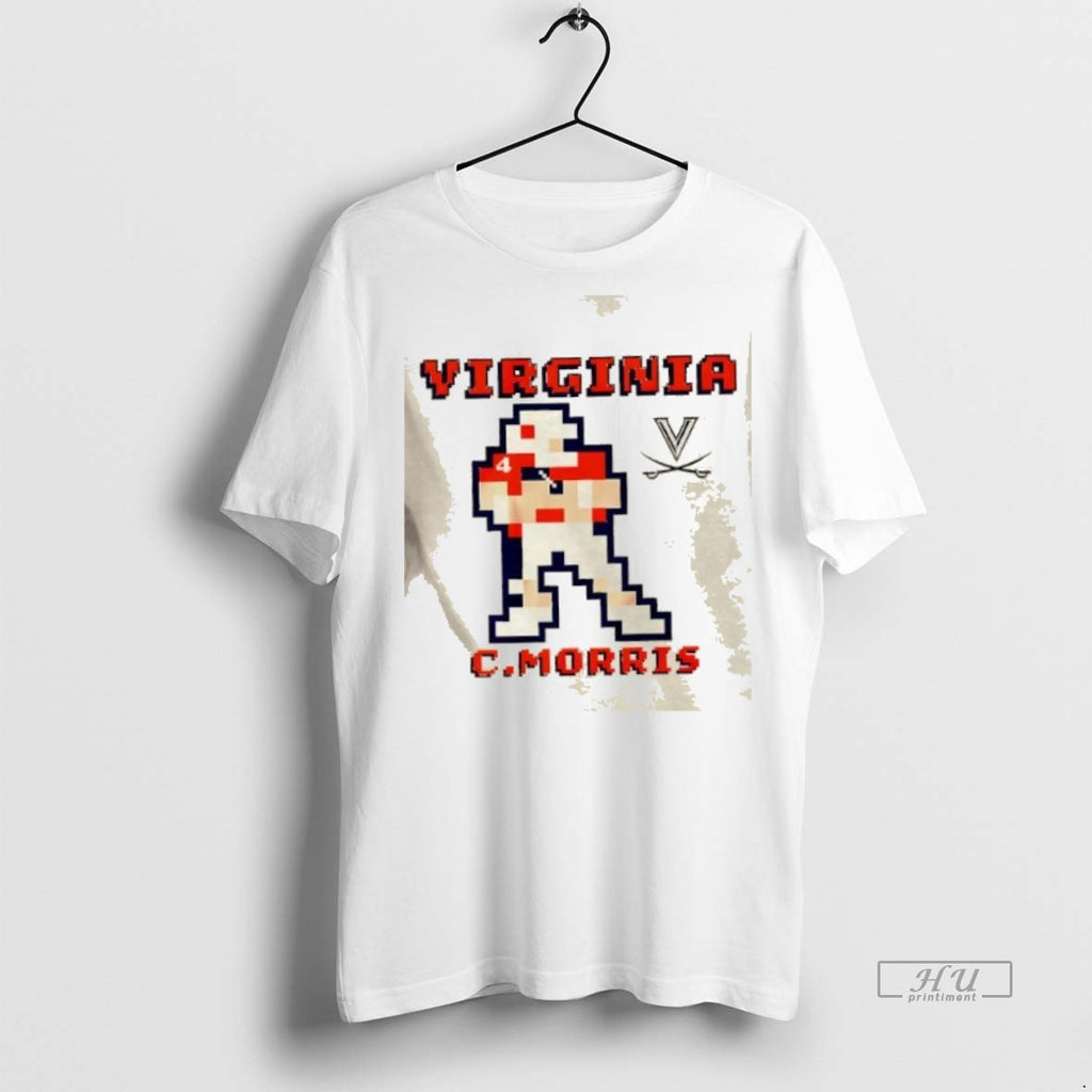 Officials Trending Virginia Football Chandler Morris Retro Baller Tee Shirt Sweater