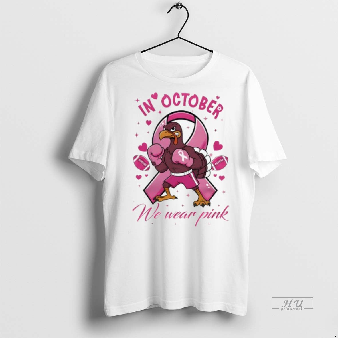 Officials Trending Virginia Tech Hokies Tackle Cancer Win Together In October We Wear Pink Tee