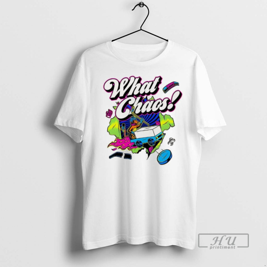 Officials Trending What Chaos Hockey Graphic T Shirt