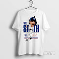 Officials Trending Will Smith Los Angeles Dodgers Caricature 2025 T Shirt