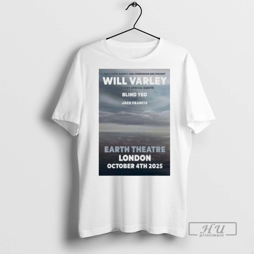 Officials Trending Will Varley Earth Theatre London Tee Shirt