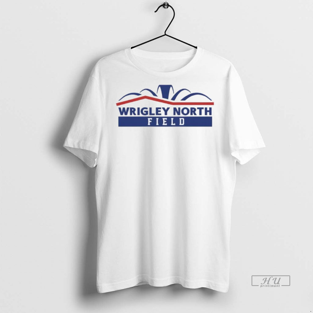 Officials Trending Wrigley North Field Logo Tee Shirt Sweater