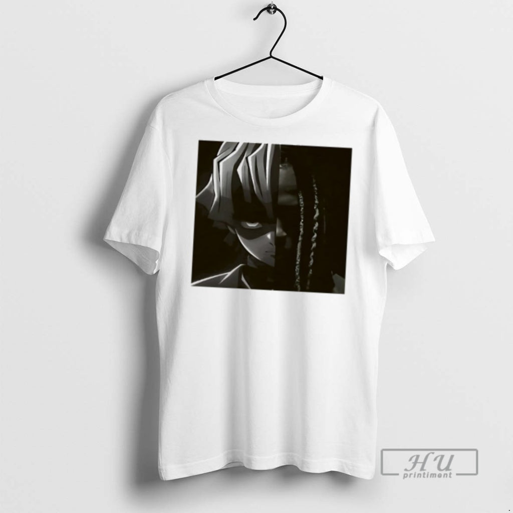 Officials Trending Zenitsu X Von Face Photo T Shirt