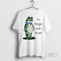 Officials Trending In Frogs We Trust Portland Frog Protest T Shirt Sweatshirt Hoodies
