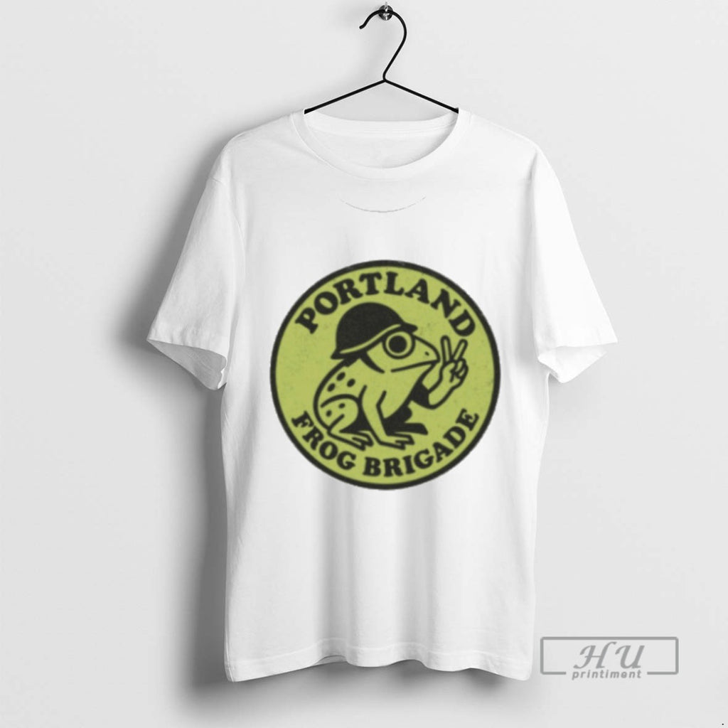 Officials Trending Portland Frog Brigade Anti Trump Abolish Ice T Shirt Sweatshirt Hoodies