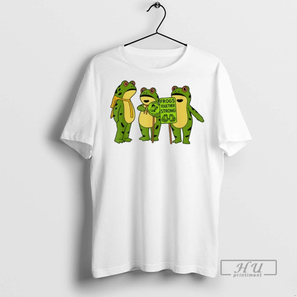 Officials Trending Portland Frog Brigade Frogs Together Strong T Shirt Sweatshirt Hoodies