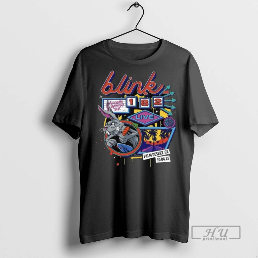 Officials Trendy Blink 182 Live At Palm Desert California Night 1 Venue At Acrisure Arena