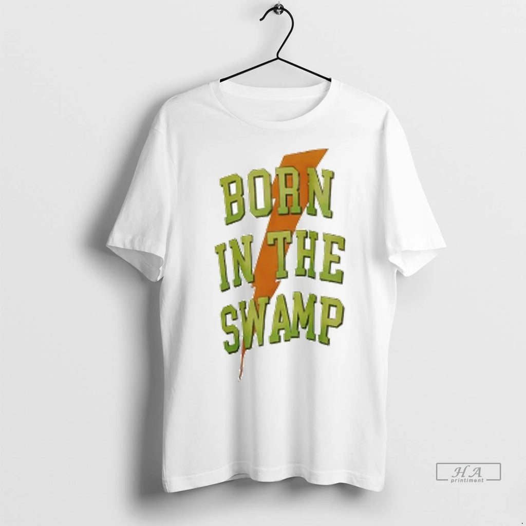 Officials Trendy Born In The Swamp Gatorade Logo Ladies Shirt Sweater