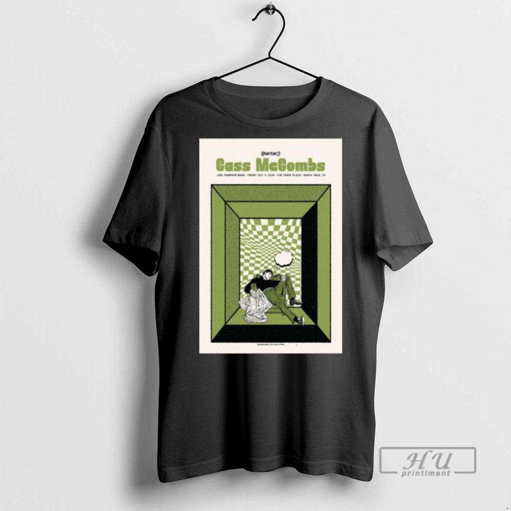 Officials Trendy Cass Mccombs Santa Cruz Ca October 3 2025 Concert Long Sleve T Shirts
