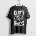 Officials Trendy Deadbolt Earth Groans Graphic Shirt Sweater