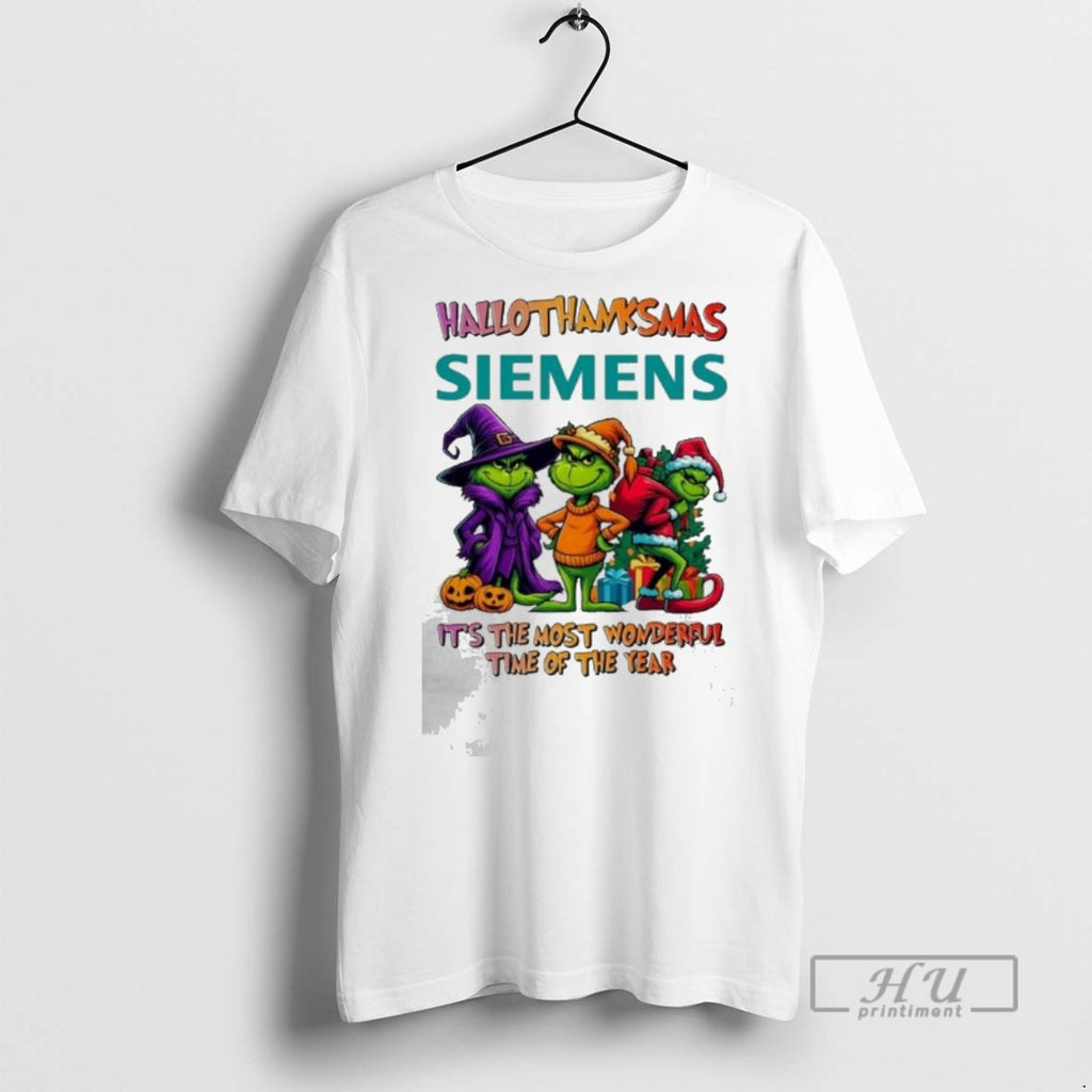 Officials Trendy Grinch X Siemens Its The Most Wonderful Time Of The Year Happy Hallothanksmas
