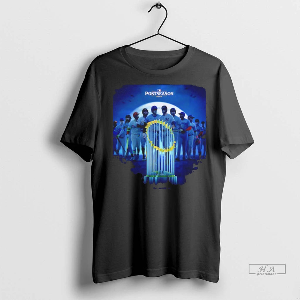 Officials Trendy New York Yankees 2025 Mlb Postseason Trophy Shirt Sweater