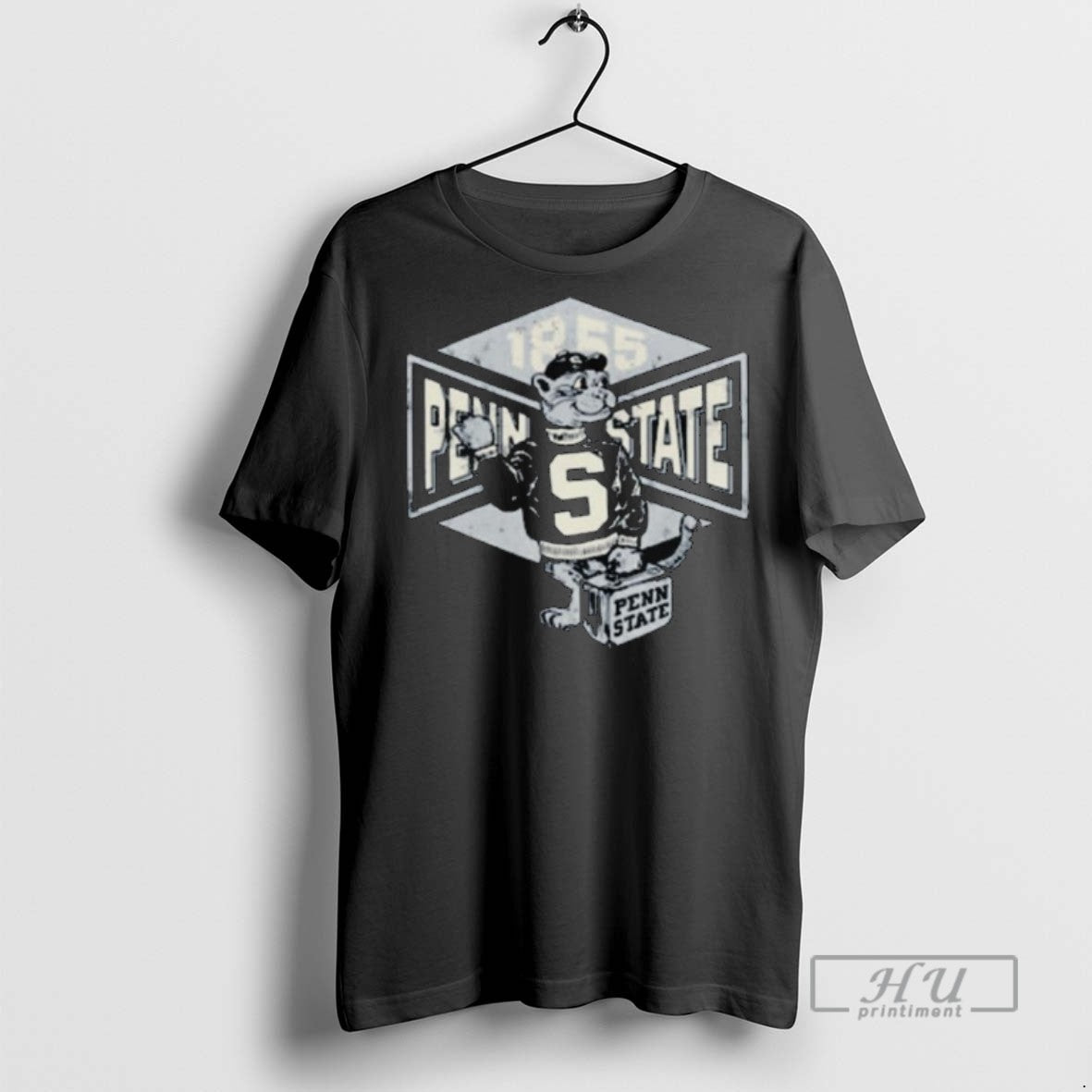 Officials Trendy Penn State Vintage Vault Lion Logo Long Sleve T Shirts