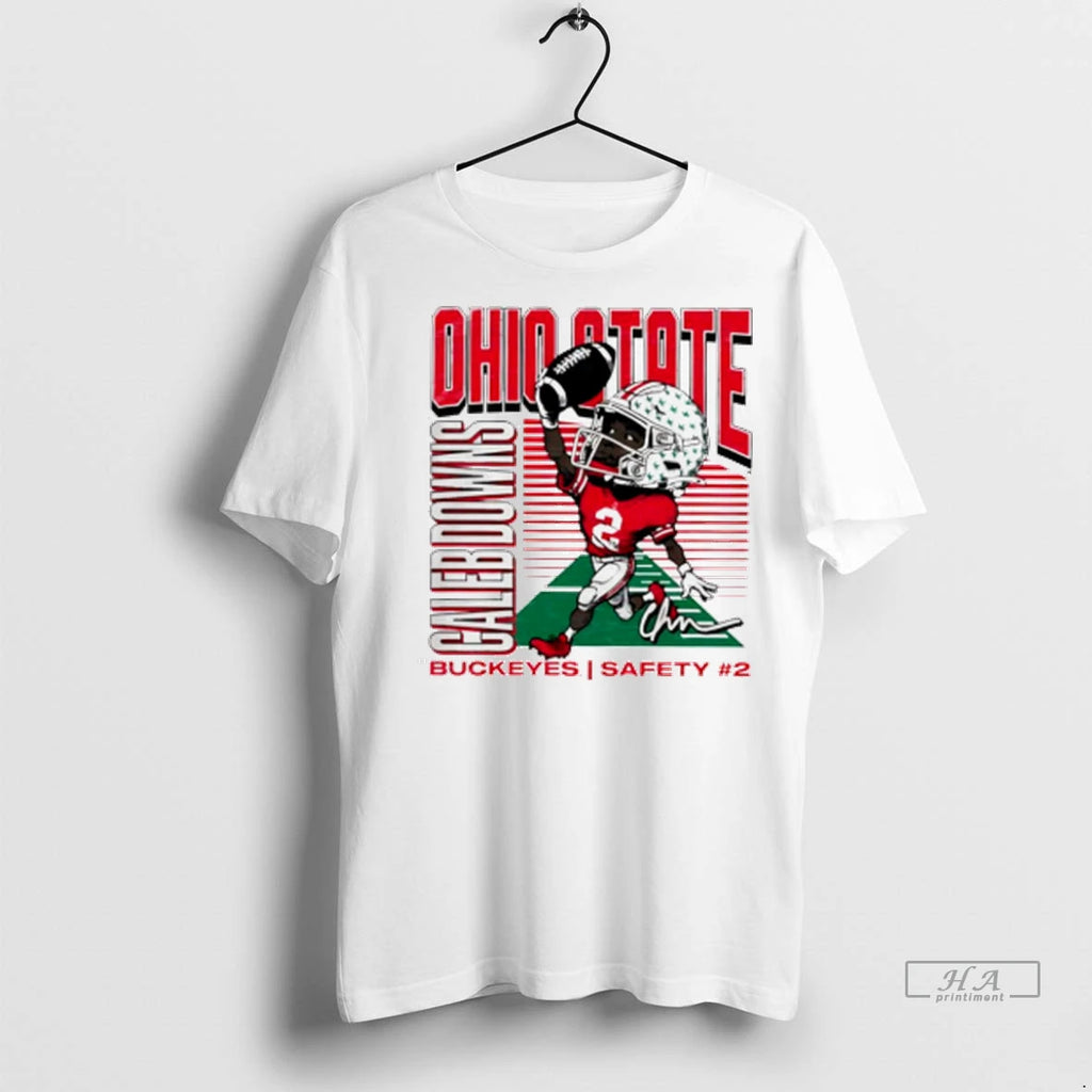 Officials Trendy Caleb Downs Ohio State Caricature Cartoon T Shirt Mezzyt Shirt Sweater