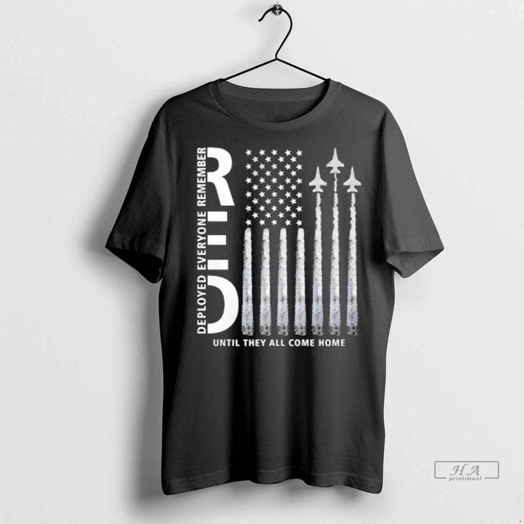Officials Trendy Remember Everyone Deployed Military Jets T Shirt Zwi5gp Shirt Sweater