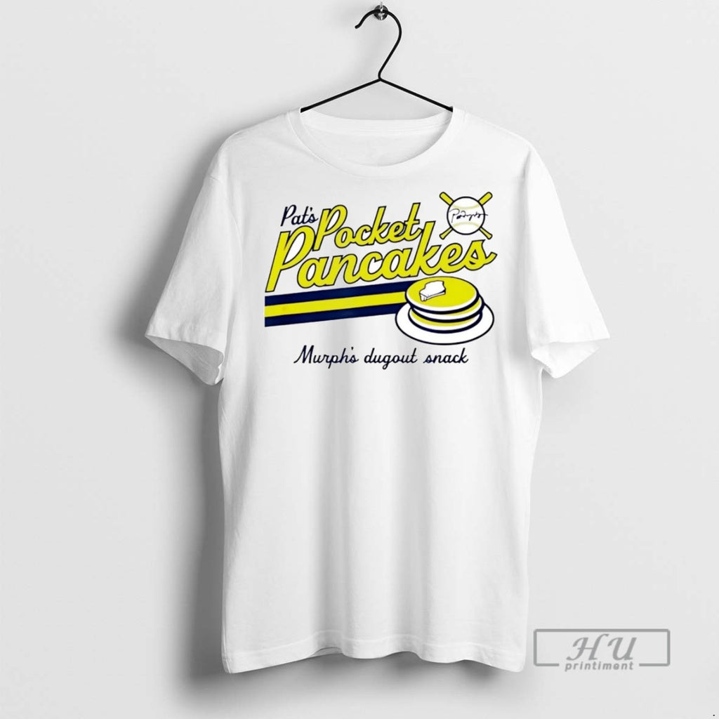 Officials Tricia Whitaker Pat Murphy Pocket Pancakes Tee Shirt