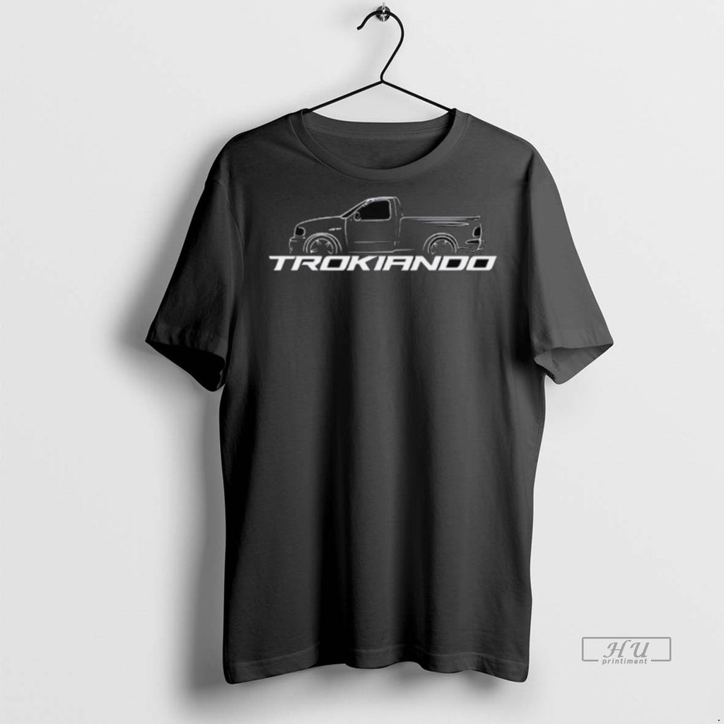 Officials Trokiando Tkog12 Outline Long Sleve Tee Shirt Sweater