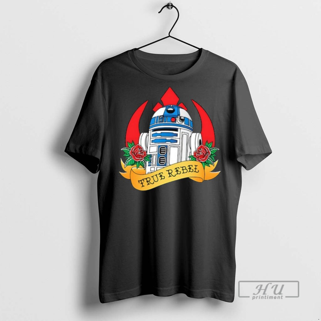 Officials True Rebel R2 D2 A Tattoo Style T Shirt Sweatshirt Hoodies